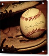 50 Home Run Baseball Acrylic Print