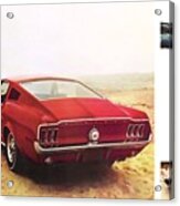 68 Ford Mustang Gt 2 Plus 2 Acrylic Print