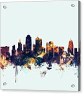 Kansas City Skyline Acrylic Print