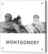 Montgomery Alabama Skyline #7 Acrylic Print