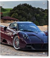 #pagani #huayra #roadster #print #7 Acrylic Print