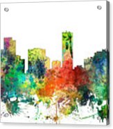 Denver Colorado Skyline #9 Acrylic Print