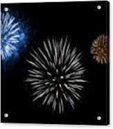 Fireworks #4 Acrylic Print