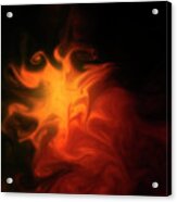 A Burning Passion Acrylic Print