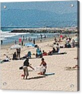 A Day At Venice Beach 1 Acrylic Print