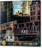 A Day In The City Acrylic Print