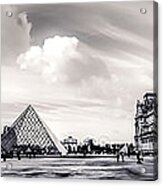 A Louvre Panorama Acrylic Print