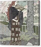 A Musician By Eugene Grasset Acrylic Print