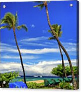 A Path In Kaanapali Acrylic Print