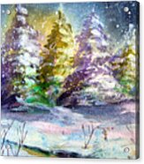 A Silent Night Acrylic Print