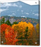 A View In North Conway Acrylic Print