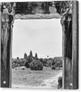 A View Of Angkor Acrylic Print
