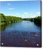 A View Of The River Ribble 2 Acrylic Print