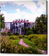 Abandoned Grain Elevator In Buffalo Acrylic Print