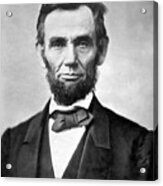 Abraham Lincoln Portrait - 1863 Acrylic Print