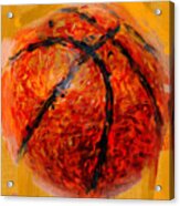 Abstract Basketball Acrylic Print