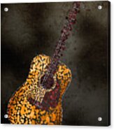 Abstract Guitar Acrylic Print