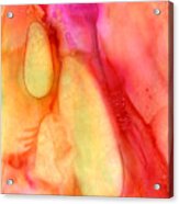 Abstract Painting - In The Beginning Acrylic Print by Michelle Wrighton