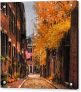 Acorn St. Acrylic Print