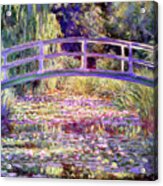 After Monet Water Lily Pond Acrylic Print