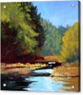 Afternoon On The River Acrylic Print