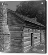 Aged Cabin At The Hermitage Acrylic Print