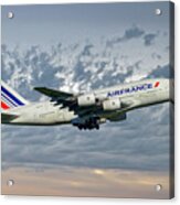 Air France Airbus A380-861 113 Acrylic Print