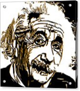 Albert Einstein Acrylic Print