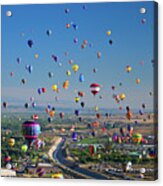Albuquerque Balloon Fiesta Acrylic Print
