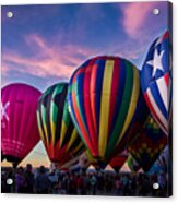 Albuquerque Hot Air Balloon Fiesta Acrylic Print