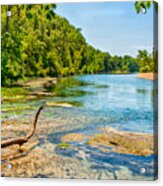 Alley Springs Scenic Bend Acrylic Print