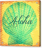 Aloha Shell Acrylic Print