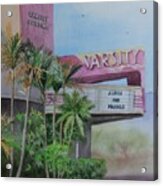 Aloha Varsity Theater Acrylic Print