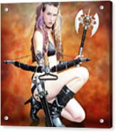 Amazon Warrior Acrylic Print