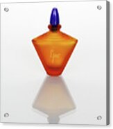 Amber Perfume Bottle Acrylic Print