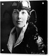 Amelia Earhart, American Aviatrix Acrylic Print