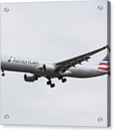 American Airlines Airbus A330 Acrylic Print