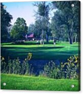 American Golf Course Acrylic Print