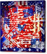 American Graffiti Presidential Election 1 Acrylic Print