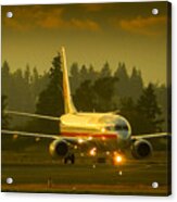 American Ready For Take-off Acrylic Print