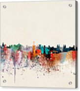 Amsterdam City Skyline Acrylic Print