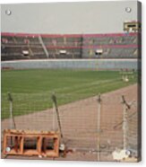 Amsterdam Olympic Stadium - South End Grandstand 1 - April 1996 Acrylic Print