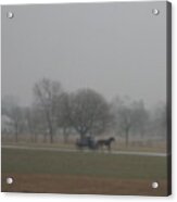 An Evening Buggy Ride Acrylic Print