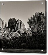 An Iconic View - Cathedral Rock Acrylic Print