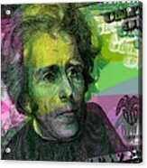 Andrew Jackson - $20 Bill Acrylic Print