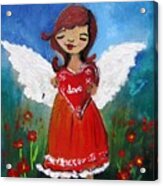 Angel Of Love Acrylic Print