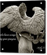 Angels Wings - Inspirational Angel Art Photos Acrylic Print