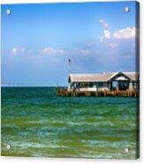 Anna Maria Pier Acrylic Print