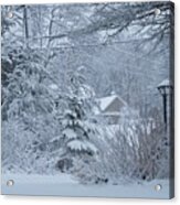 Another Nor'easter Hits Mckinley Avenue Walpole Acrylic Print