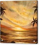 Another Sunset In Paradise 77 Acrylic Print